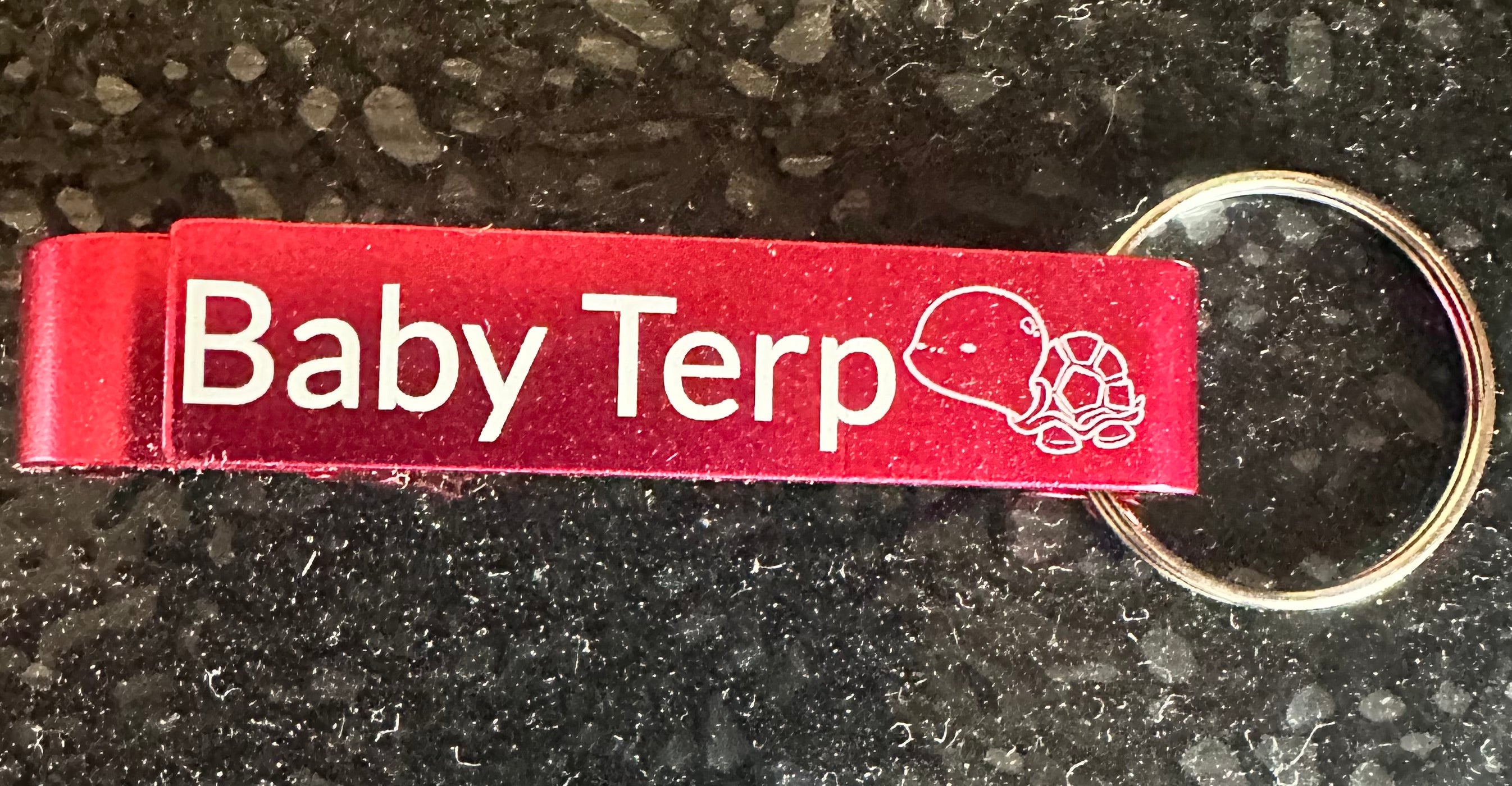 Baby Terp Laser-Engraved Keychain