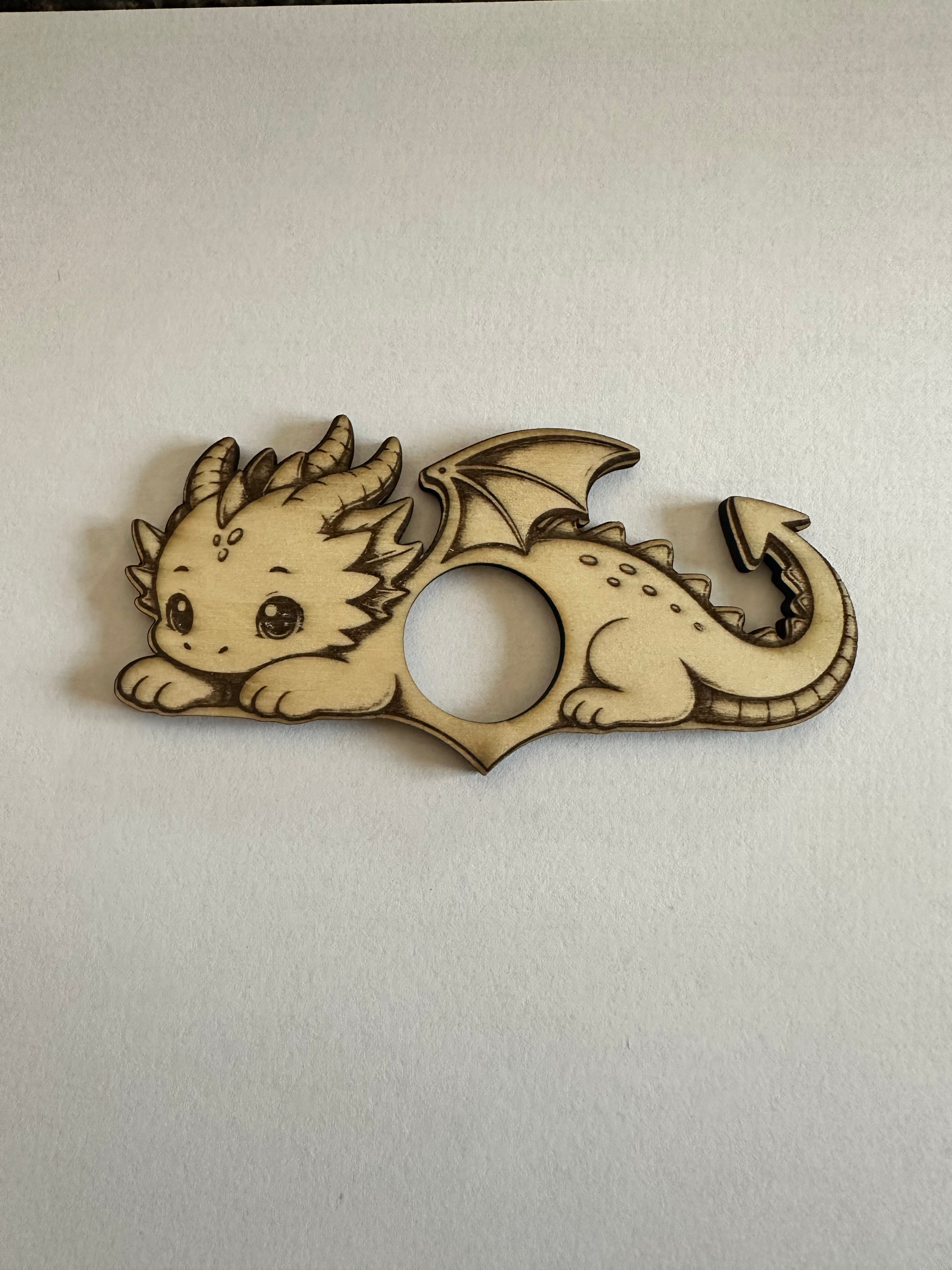 Laser-Cut Wooden Page Holders