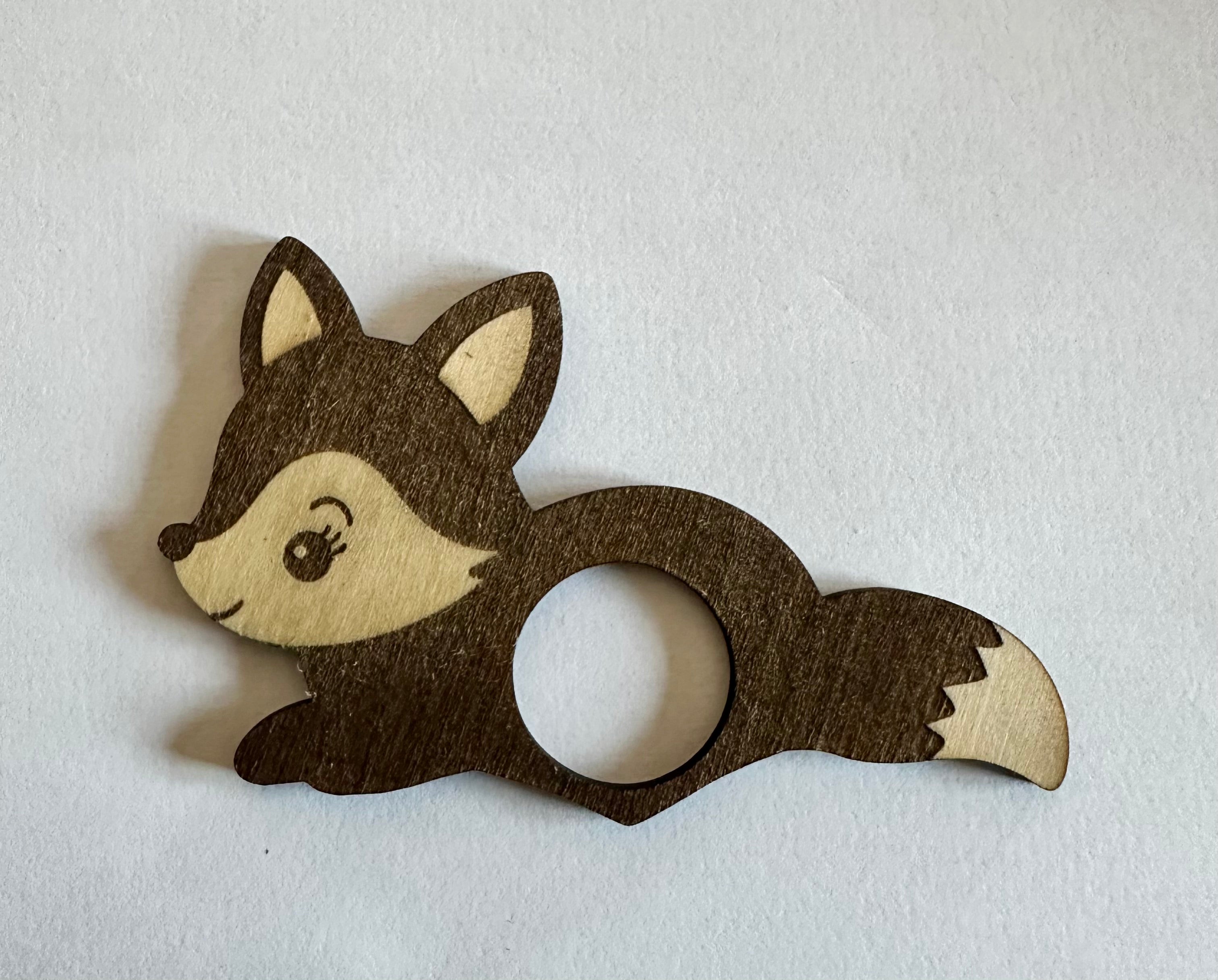 Laser-Cut Wooden Page Holders