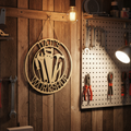 Dad's Workshop Sign - Workshop Background